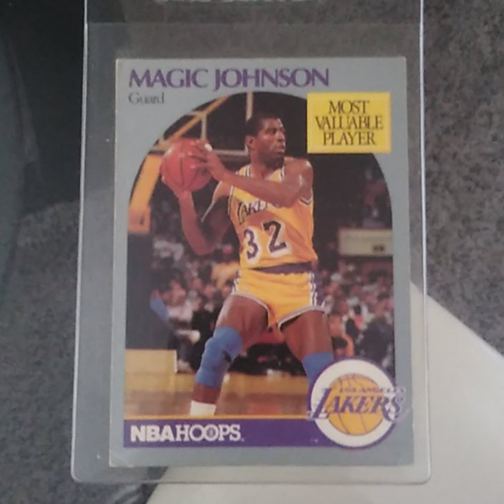 Exclusive magic Johnson mvp card